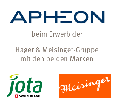 Renzenbrink & Partner berät Apheon zum Erwerb von Hager & Meisinger